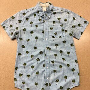 vintage Three Over One slim fit button down